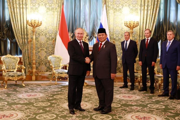 Prabowo Bertemu Putin Sebelum Dilantik